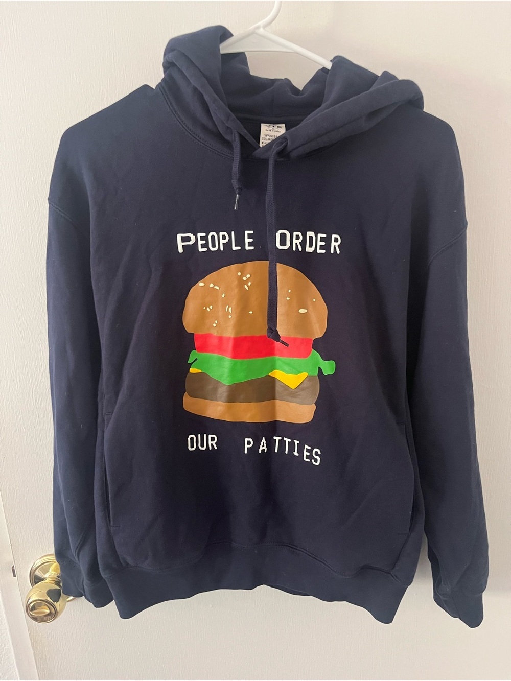 UNIQLO UT x Cactus Plant Flea Market Spongebob Krusty Krab Hoodie Mens Small